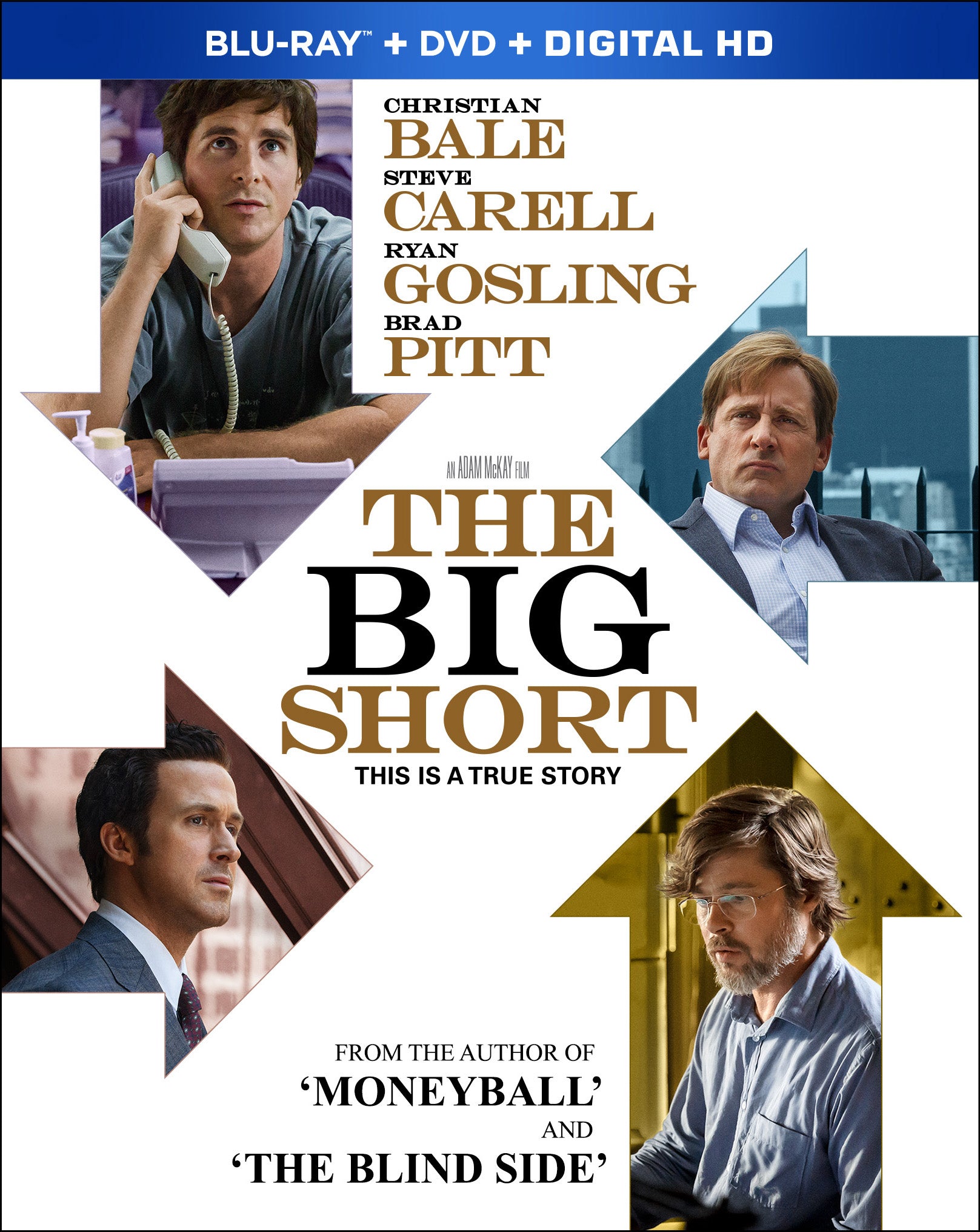 Big Short [Includes Digital Copy] [Blu-ray/DVD] [2 Discs] cover art