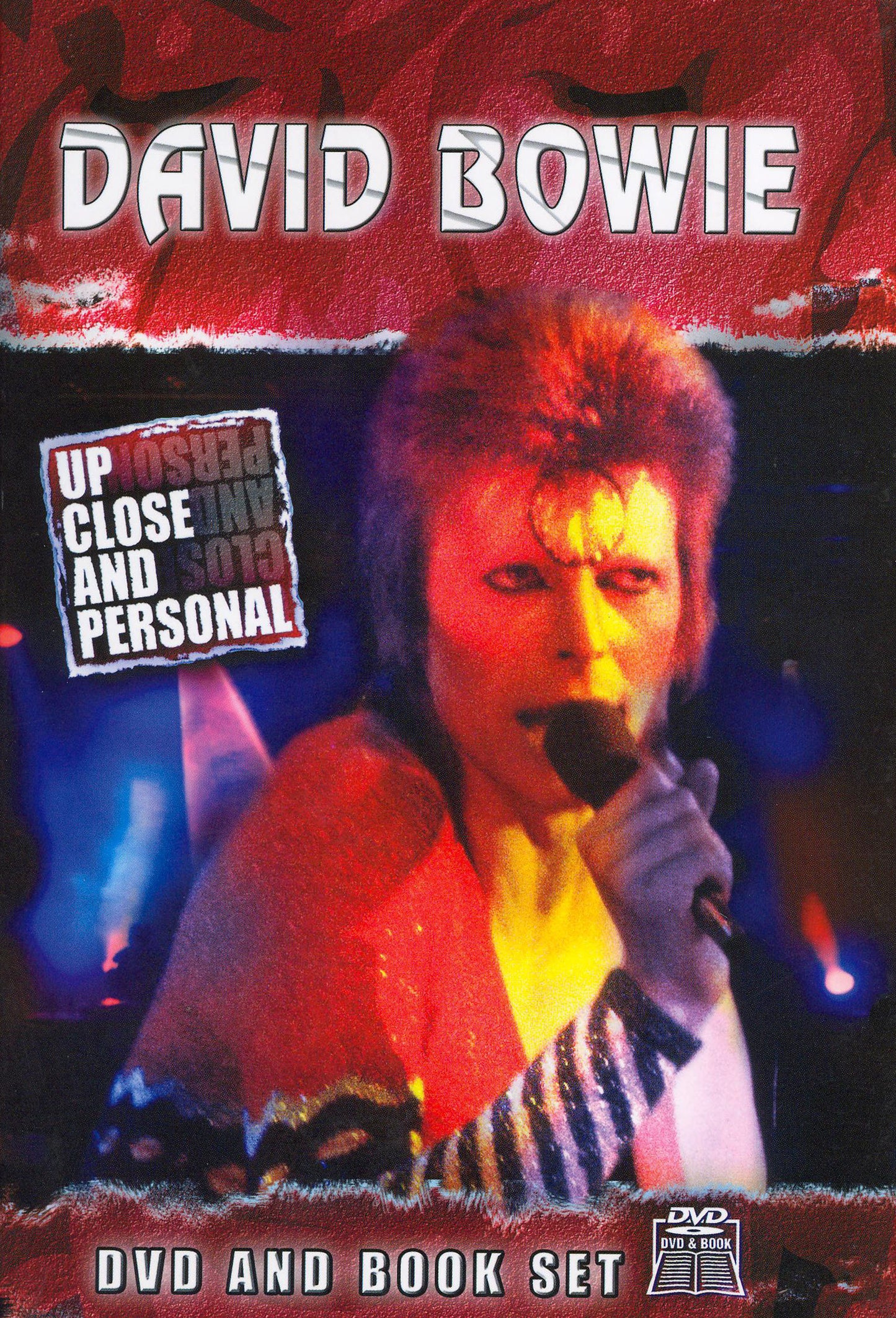 David Bowie: Up Close and Personal [DVD/Book] cover art