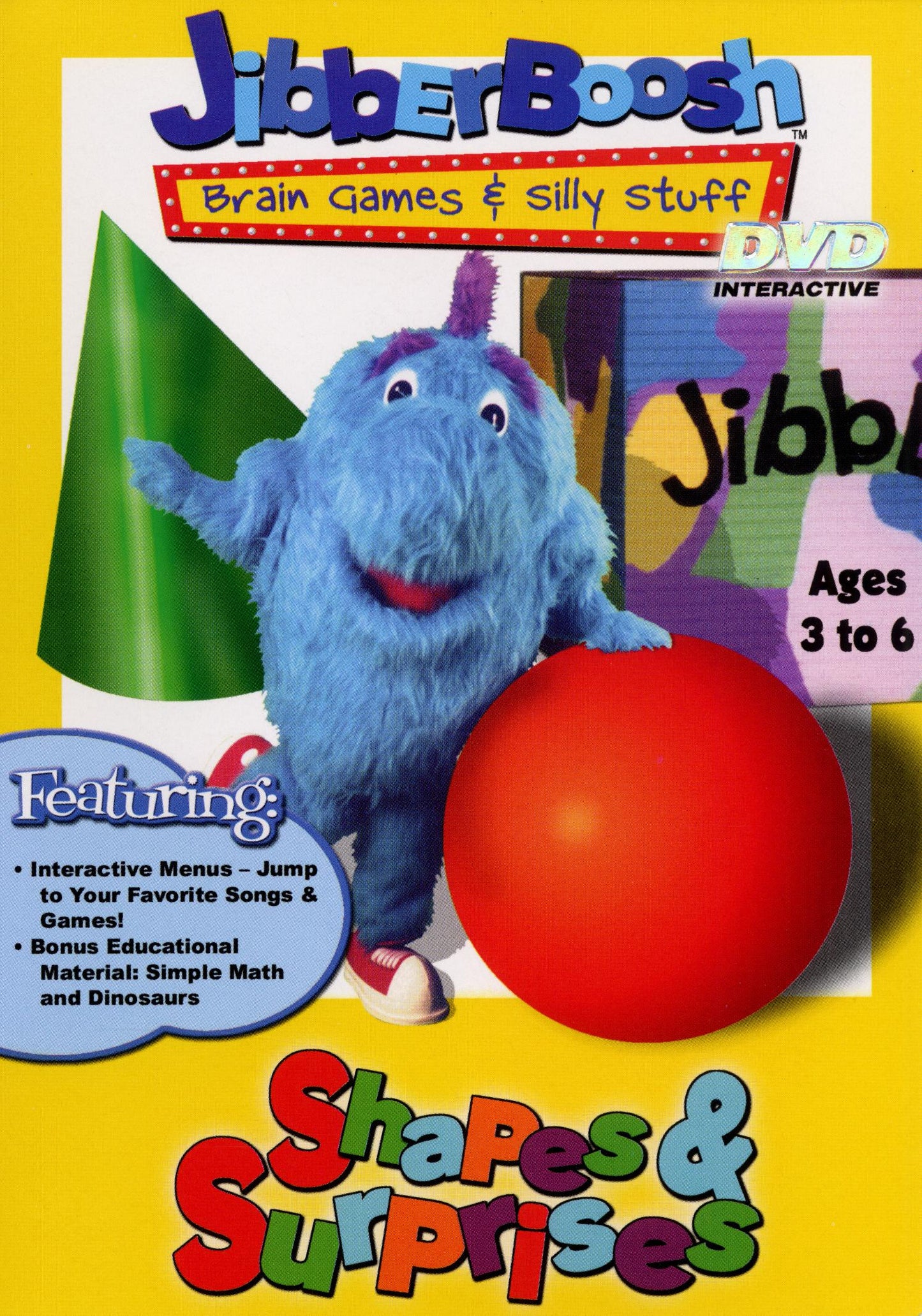 Jibberboosh: Brain Games & Silly Stuff - Shapes & Surprises cover art