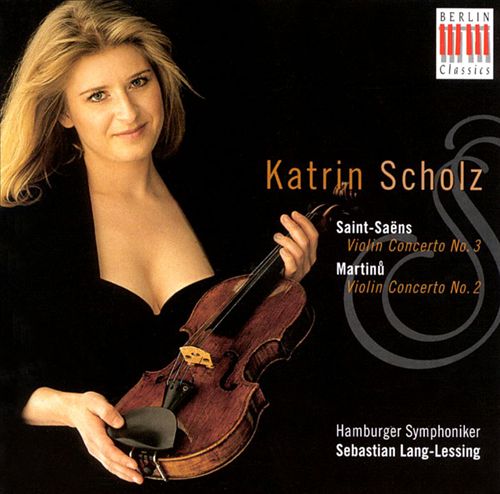 Katrin Scholz: Saint-Saens & Martinu Concertos cover art