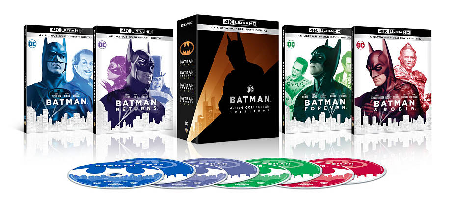 Batman 4K Film Collection cover art