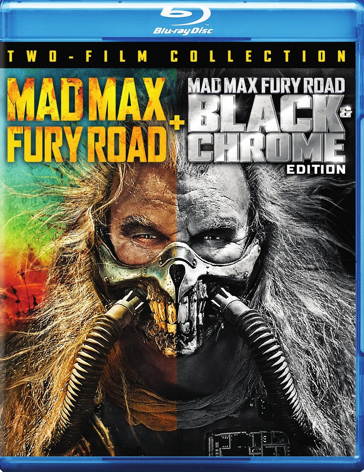 Mad Max: Fury Road/Mad Max: Fury Road - Black & Chrome Edition [Blu-ray] cover art