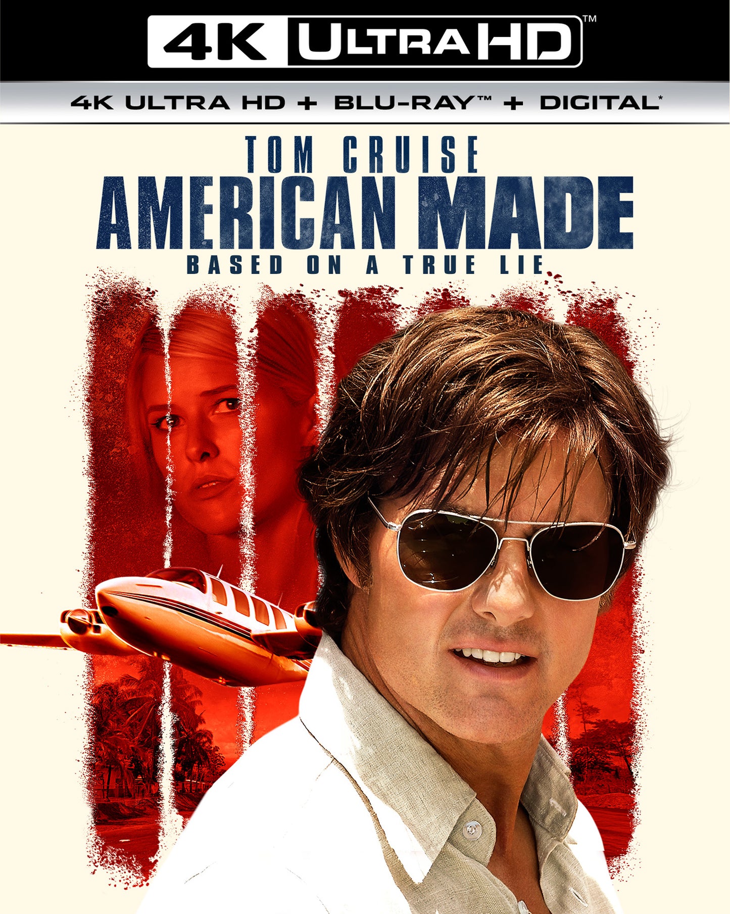 American Made [Includes Digital Copy] [4K Ultra HD Blu-ray/Blu-ray] cover art