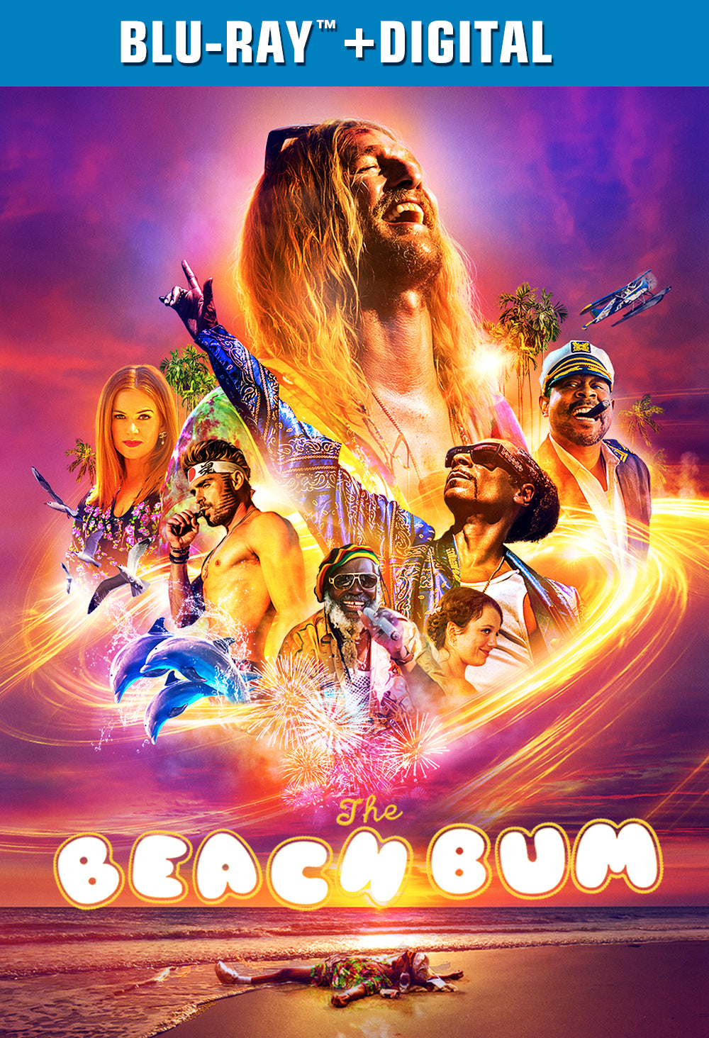 Beach Bum [Includes Digital Copy] [Blu-ray] cover art