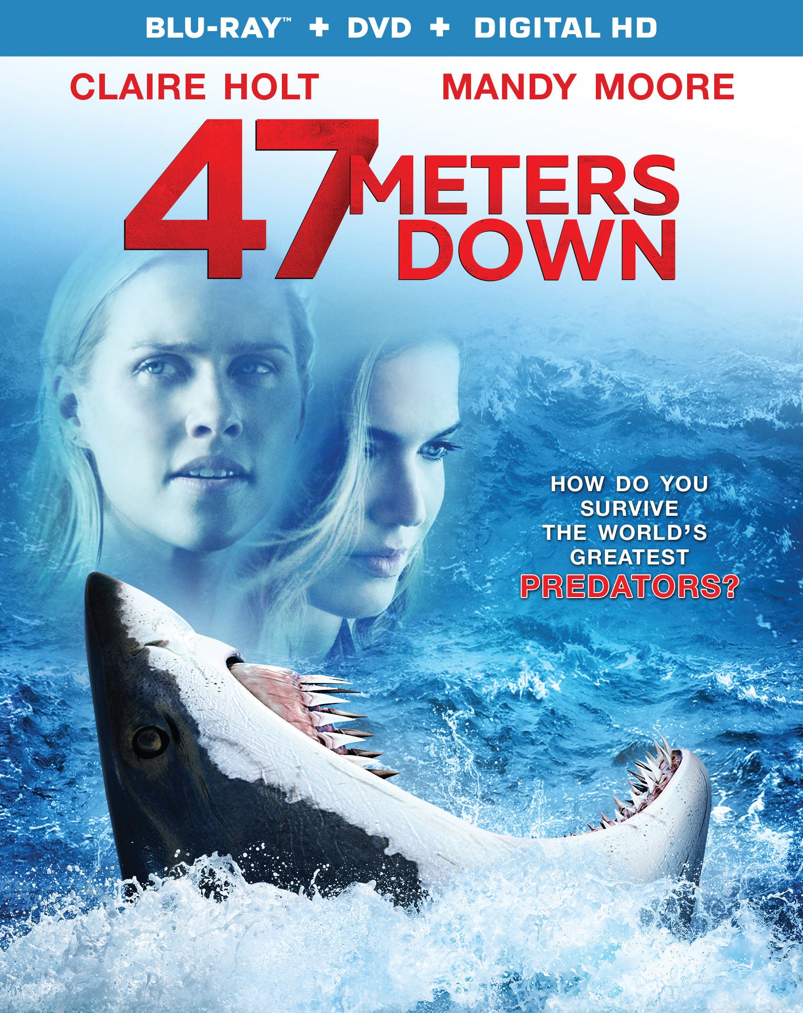 47 Meters Down [Blu-ray] cover art
