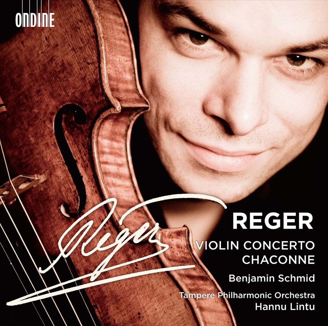 Max Reger: Violin Concerto; Chaconne cover art