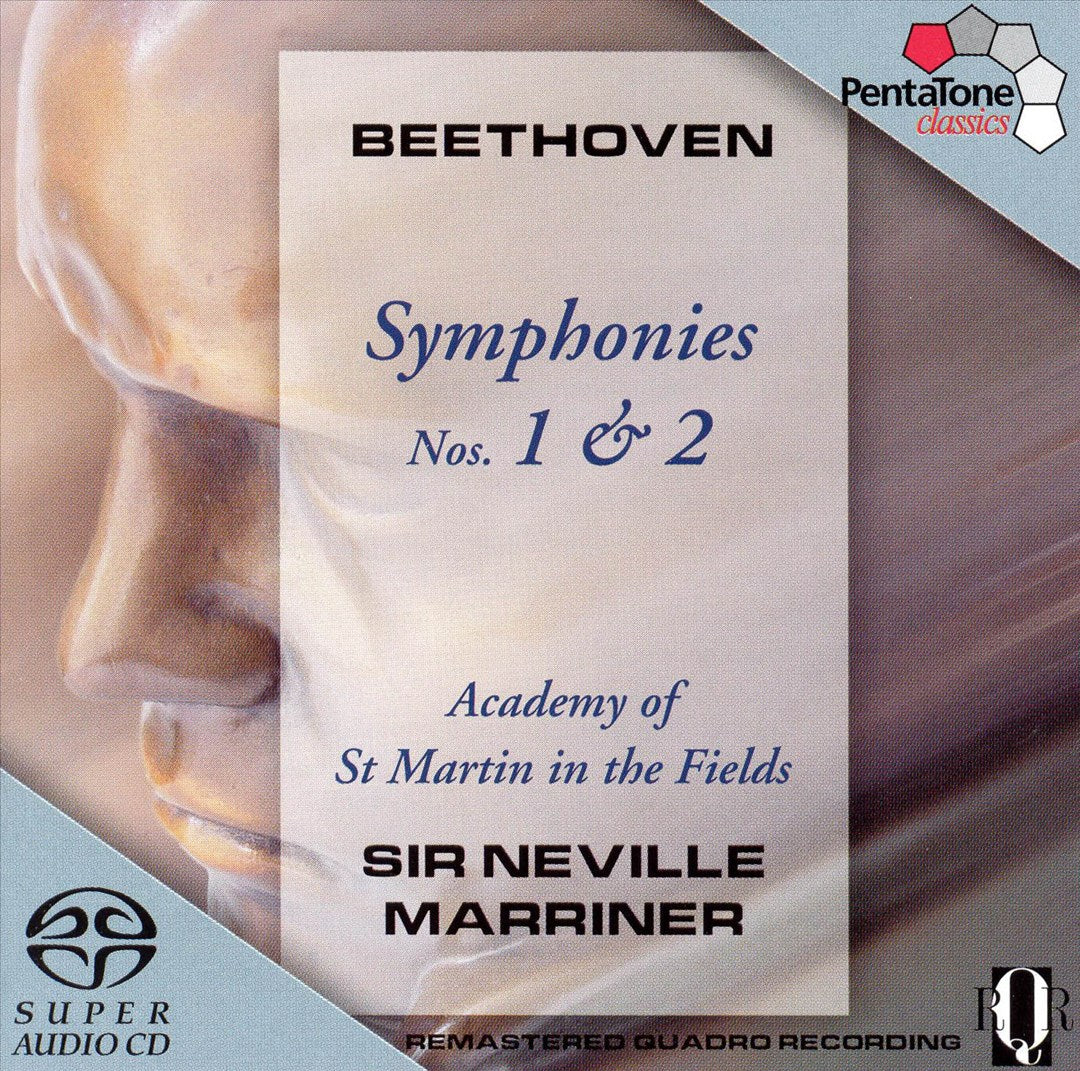 Beethoven: Symphonies Nos. 1 & 2  cover art