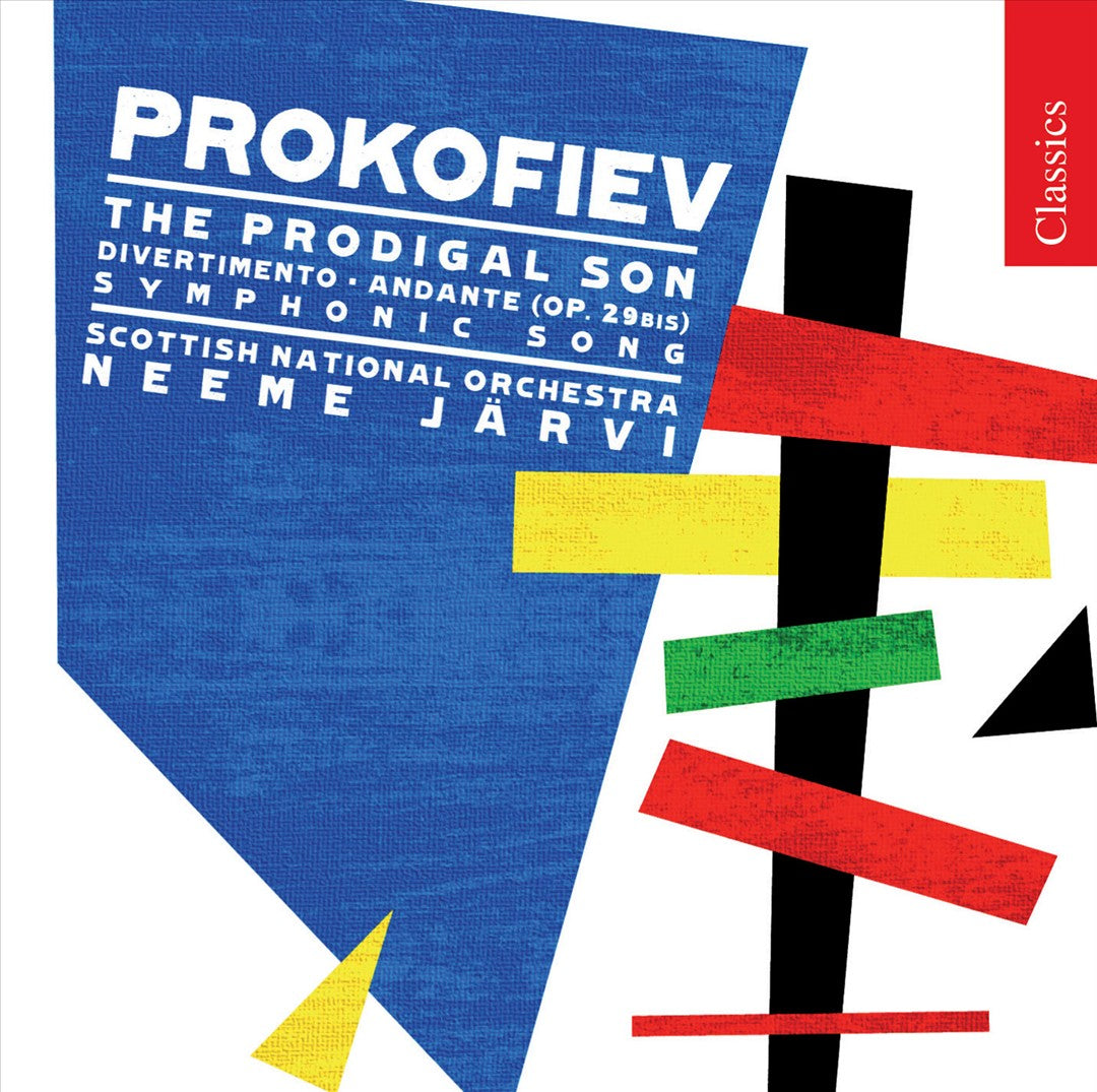 Prokofiev: The Prodigal Son; Divertimento; Symphonic Song cover art