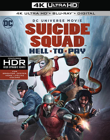 Suicide Squad: Hell to Pay [4K Ultra HD Blu-ray/Blu-ray] cover art