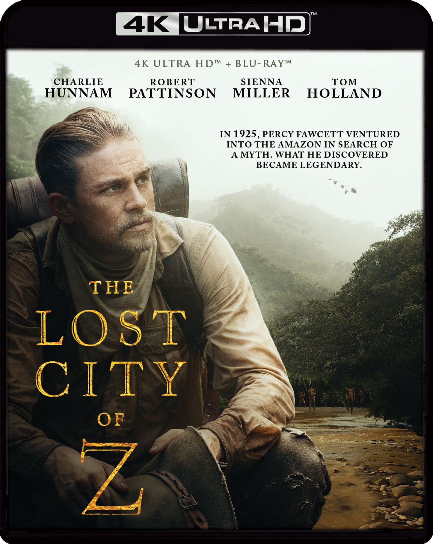 Lost City of Z [4K Ultra HD Blu-ray/Blu-ray] cover art