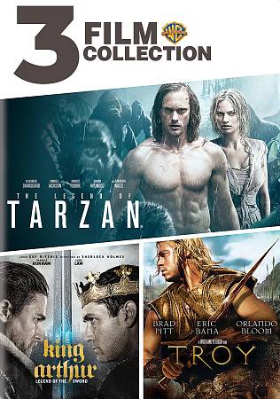 Legend of Tarzan/King Arthur/Troy cover art