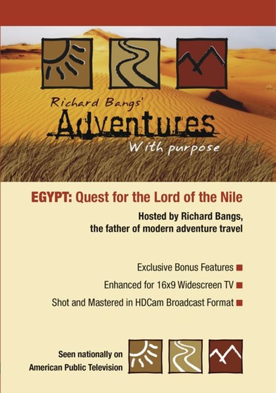 Richard Bangs' Adventures with Purpose: Egypt - Quest for the Lord of the Nile cover art