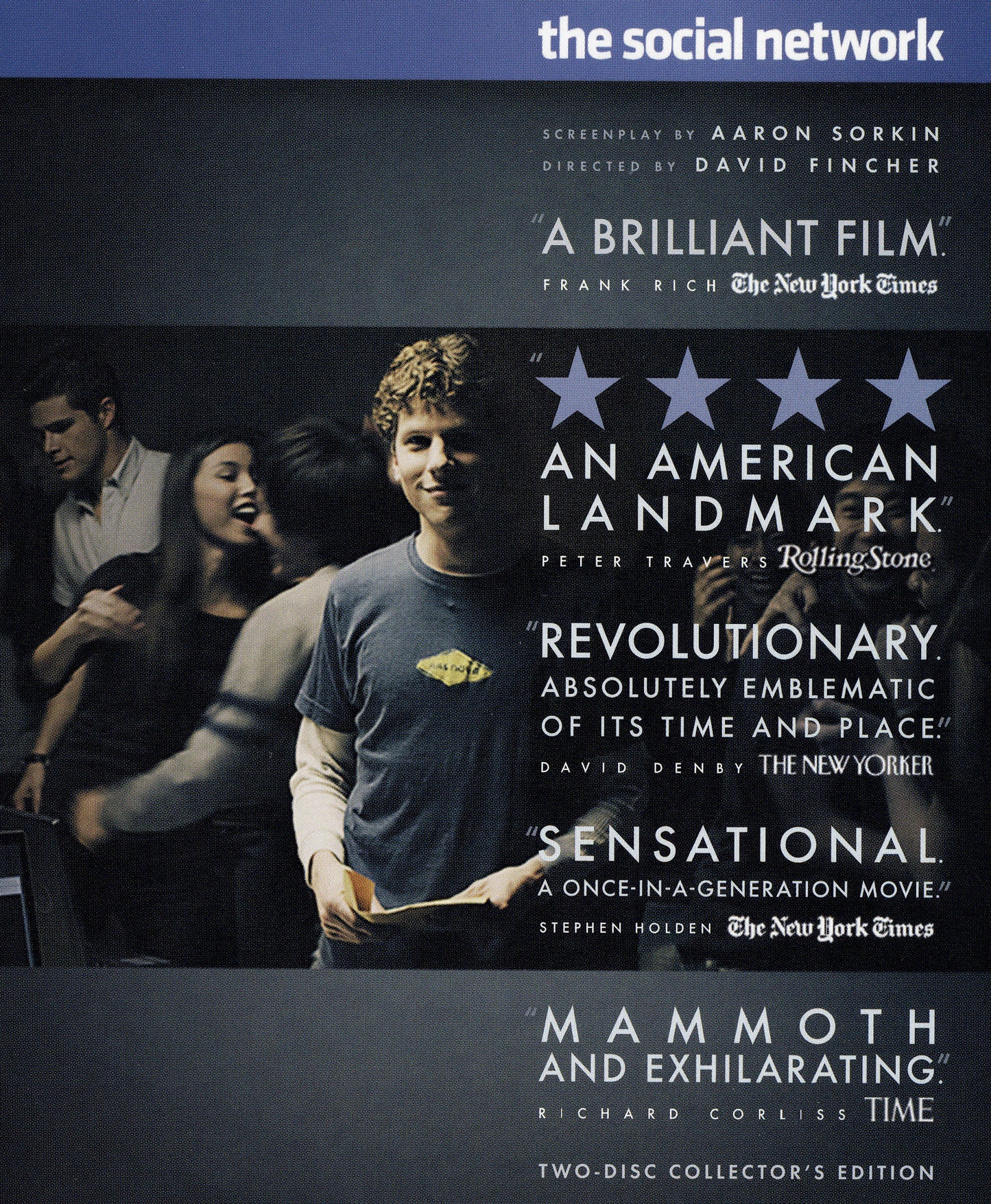 Social Network [2 Discs] [Blu-ray] cover art