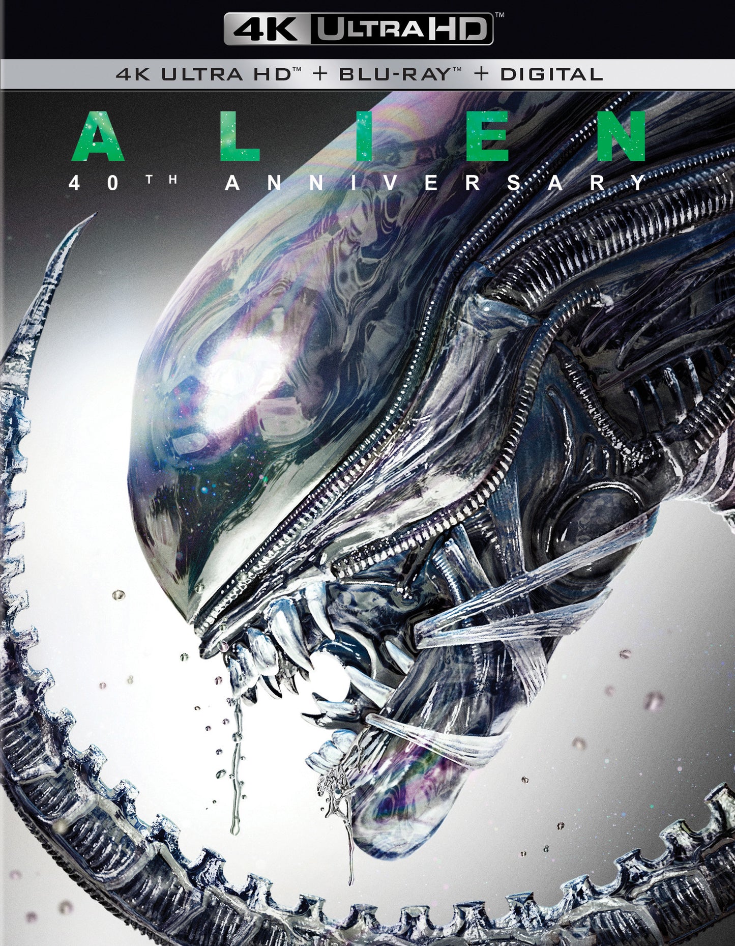 Alien [40th Anniversary] [Includes Digital Copy] [4K Ultra HD Blu-ray/Blu-ray] cover art