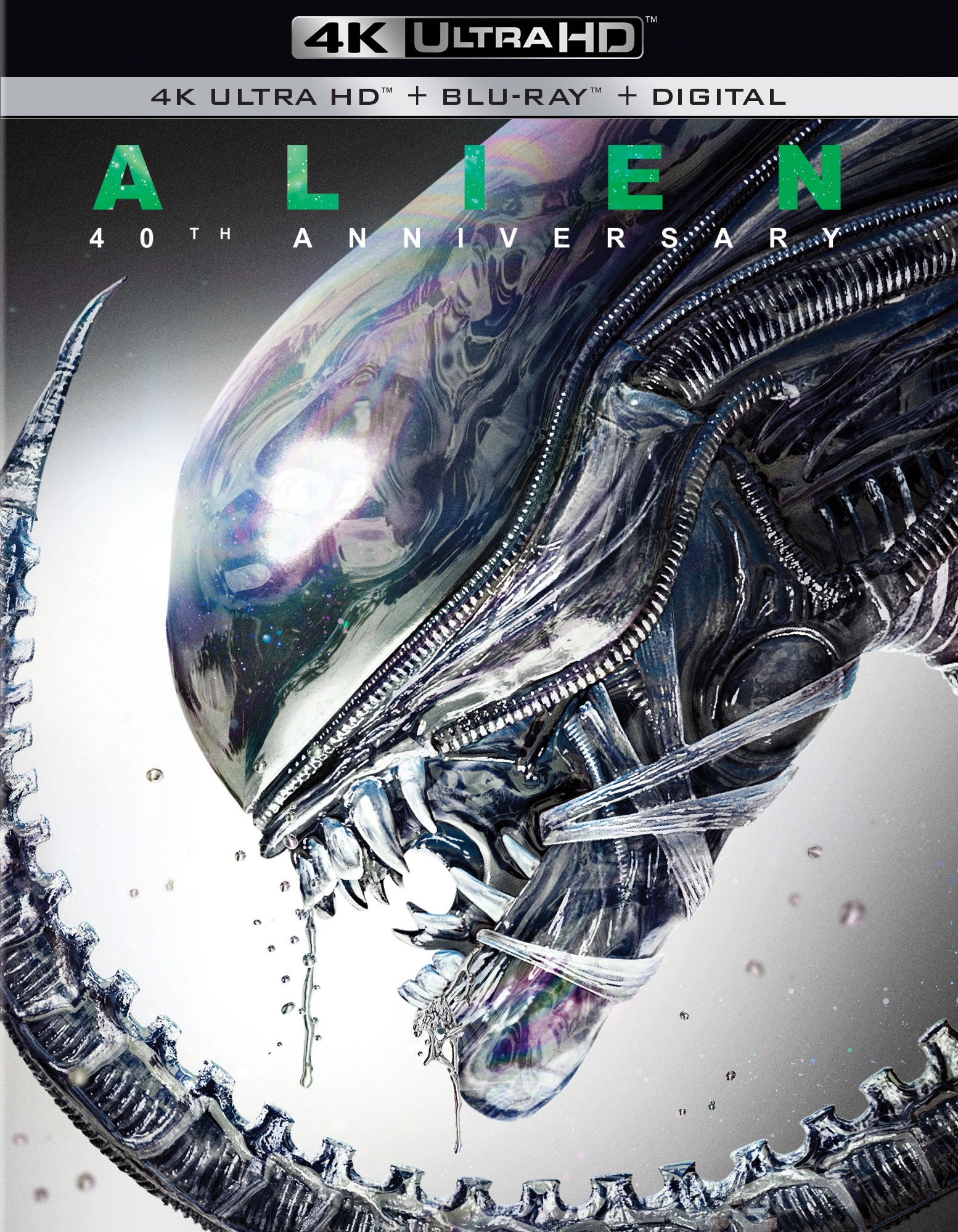 Alien [40th Anniversary] [Includes Digital Copy] [4K Ultra HD Blu-ray/Blu-ray] cover art