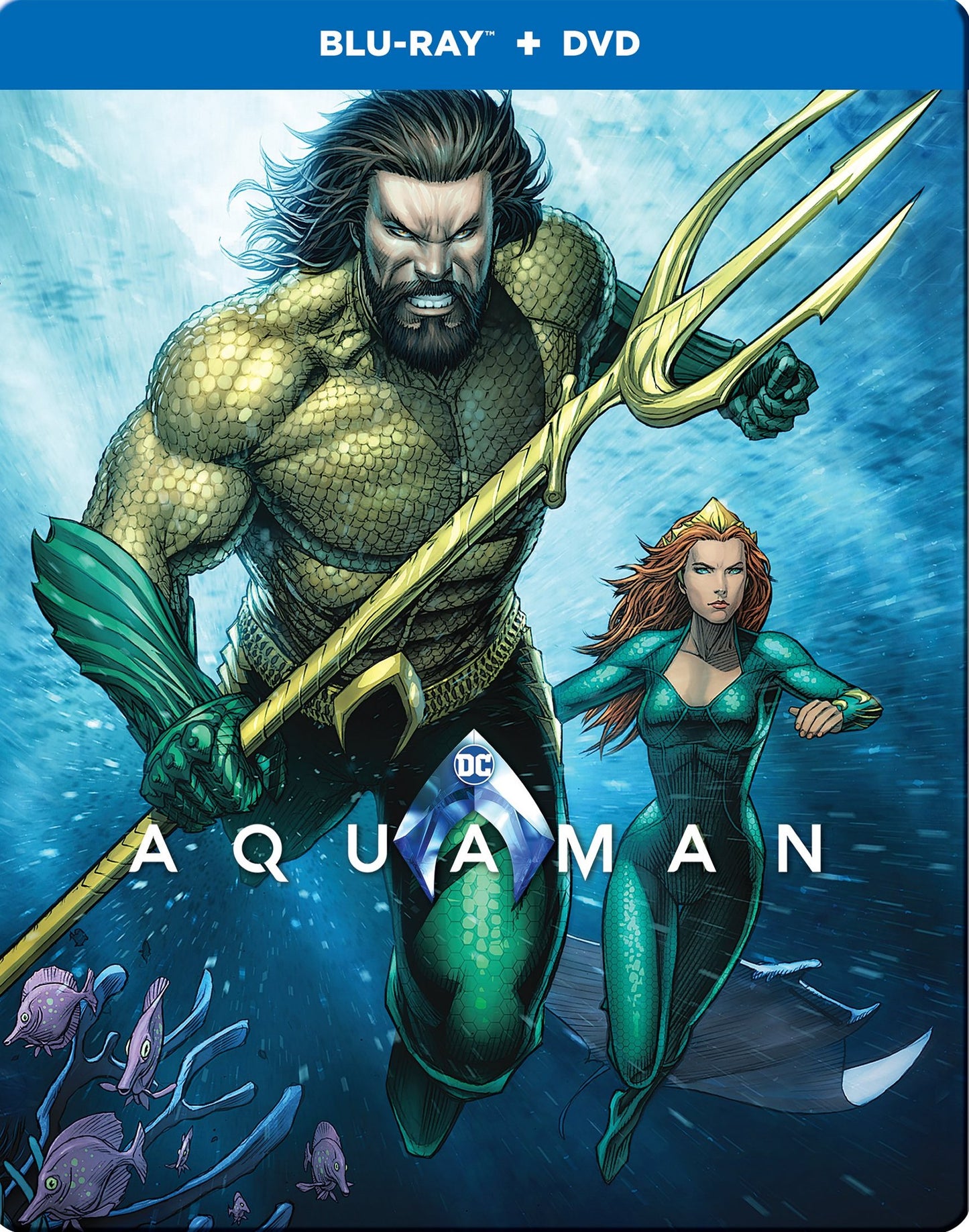 Aquaman [Blu-ray] cover art