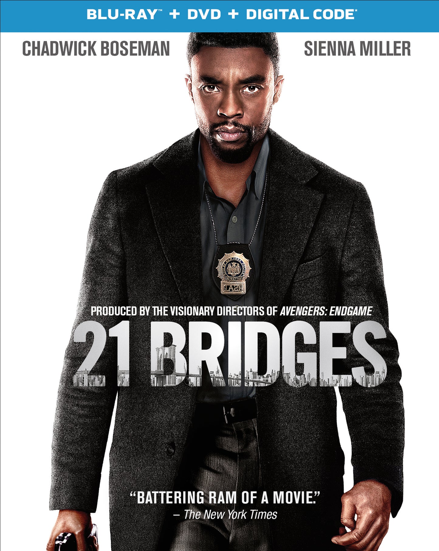 21 Bridges [Includes Digital Copy] [Blu-ray/DVD] cover art