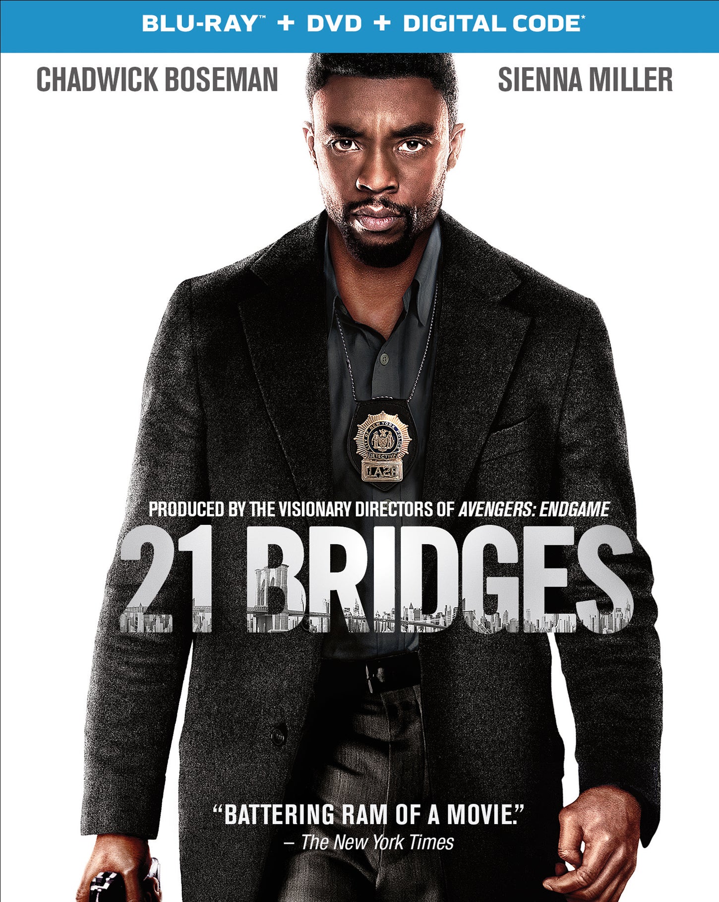 21 Bridges [Includes Digital Copy] [Blu-ray/DVD] cover art