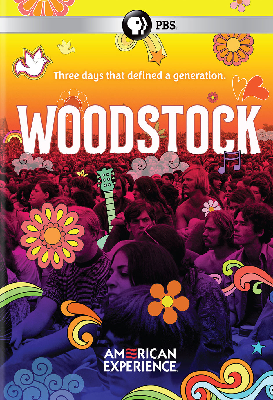 American Experience: Woodstock - Three Days That Defined a Generation cover art