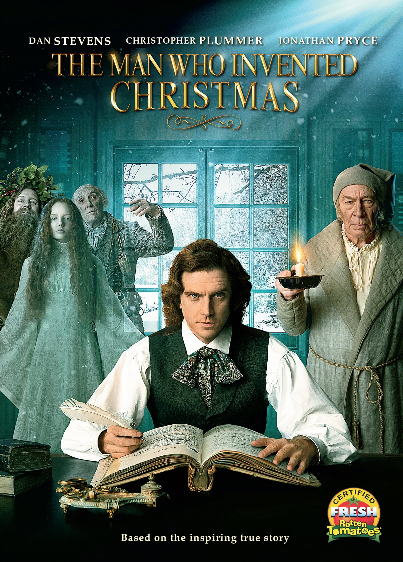Man Who Invented Christmas cover art