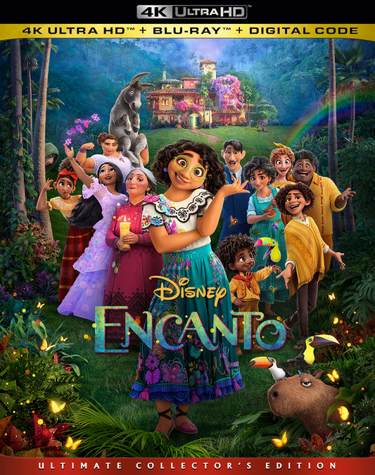 Encanto [Includes Digital Copy] [4K Ultra HD Blu-ray/Blu-ray] cover art