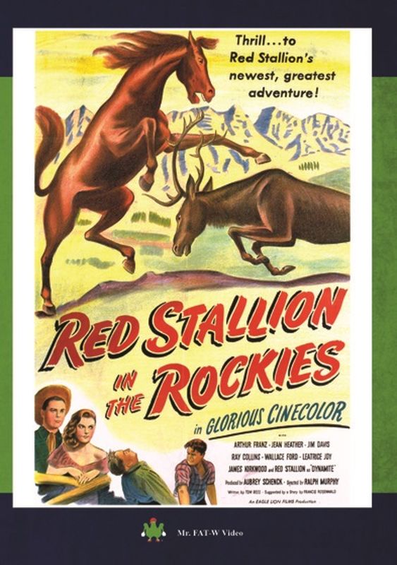 Red Stallion in the Rockies cover art