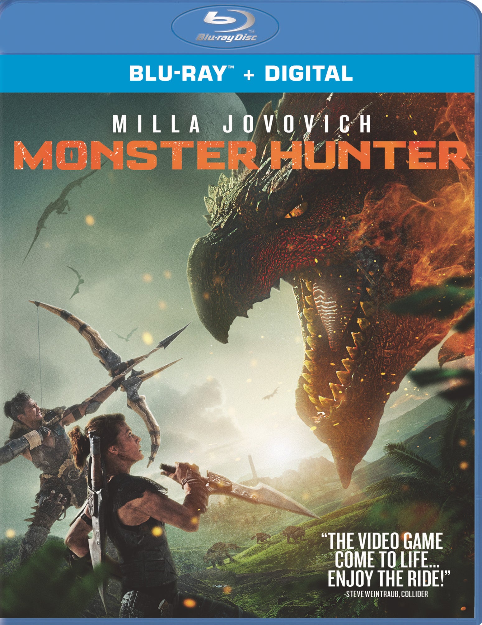 Monster Hunter [Includes Digital Copy] [Blu-ray] cover art
