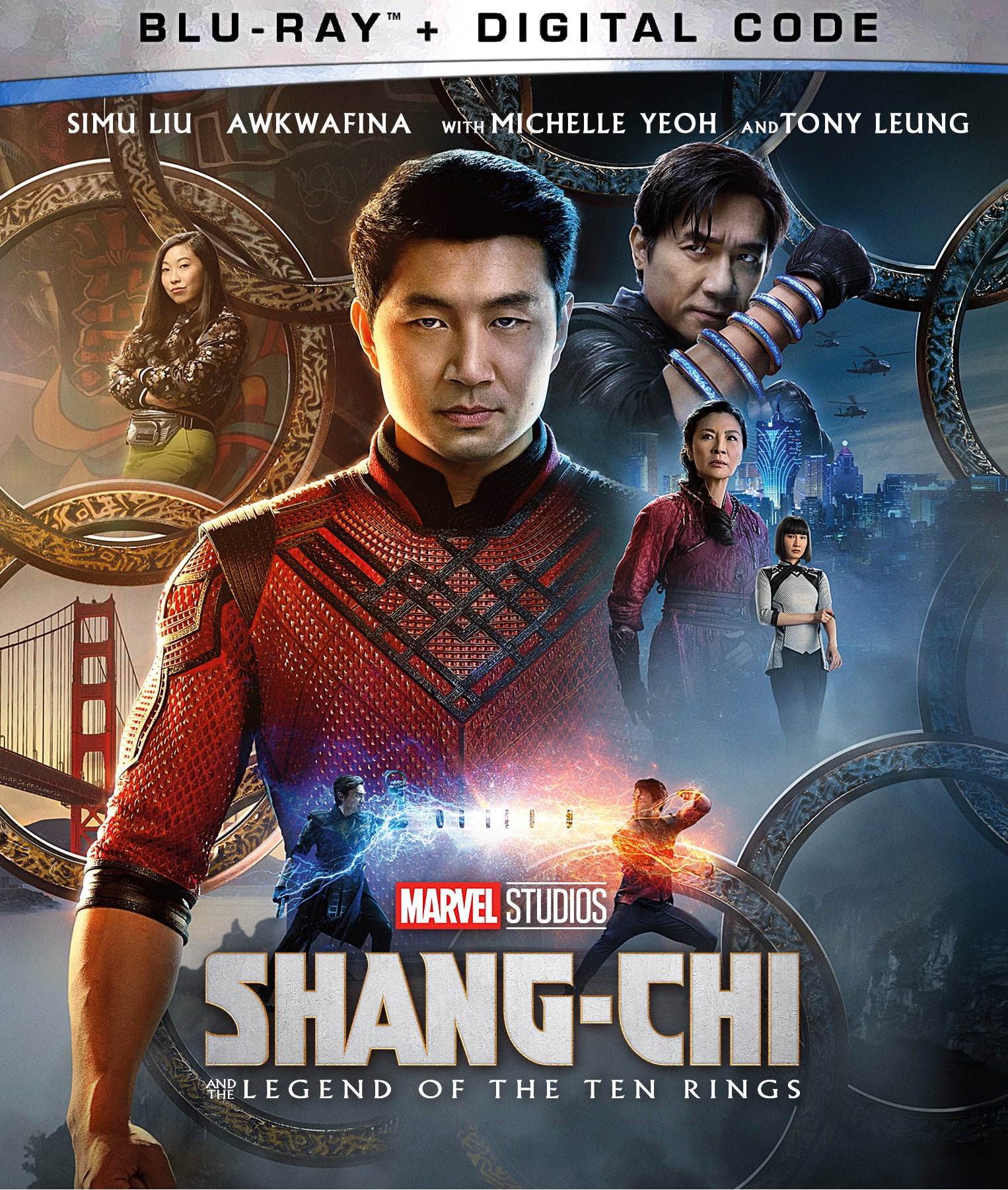 Shang-Chi and the Legend of the Ten Rings [Includes Digital Copy] [Blu-ray] cover art