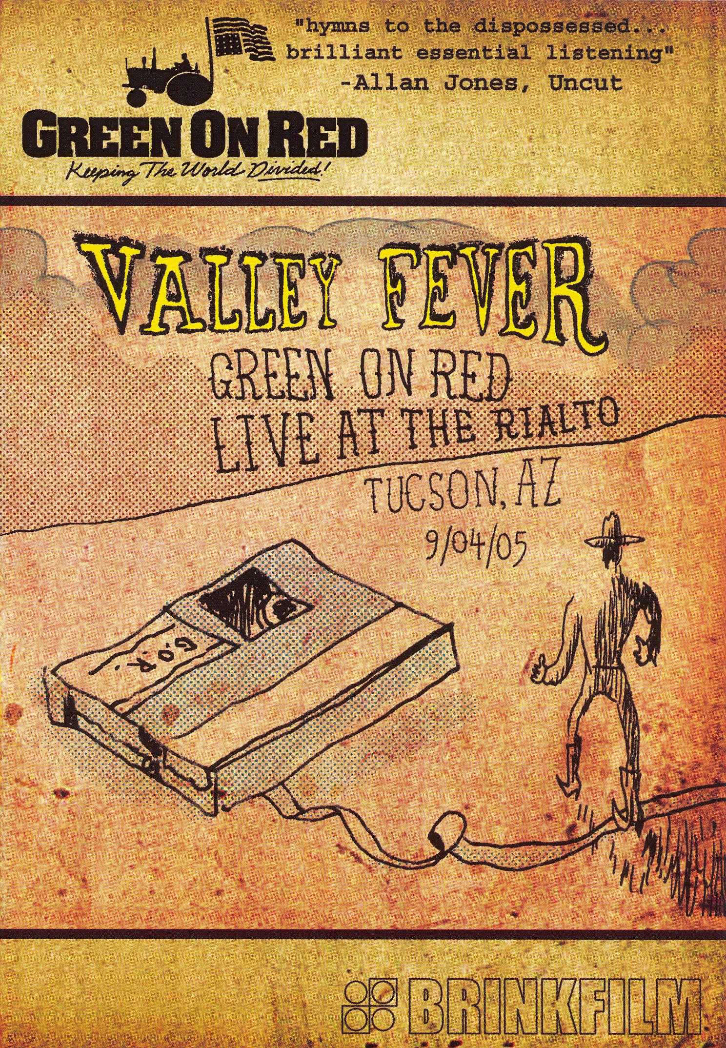 Valley Fever: Green on Red, Live at Rialto - Tucson, AZ 9/04/05 cover art