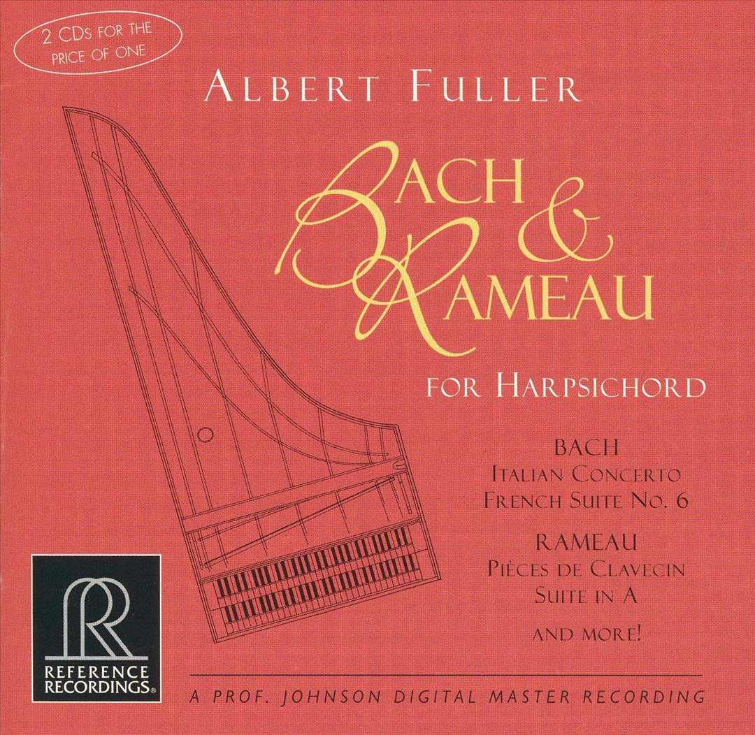 Bach, Rameau: Works for Harpsichord cover art