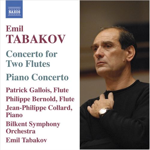 Tabakov: Concerto for 2 flutes; Piano Concerto cover art