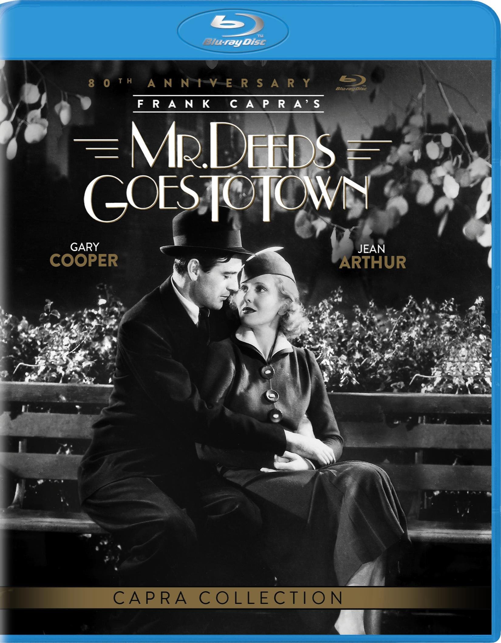 Mr. Deeds Goes to Town [80th Anniversary Edition] [Blu-ray] cover art
