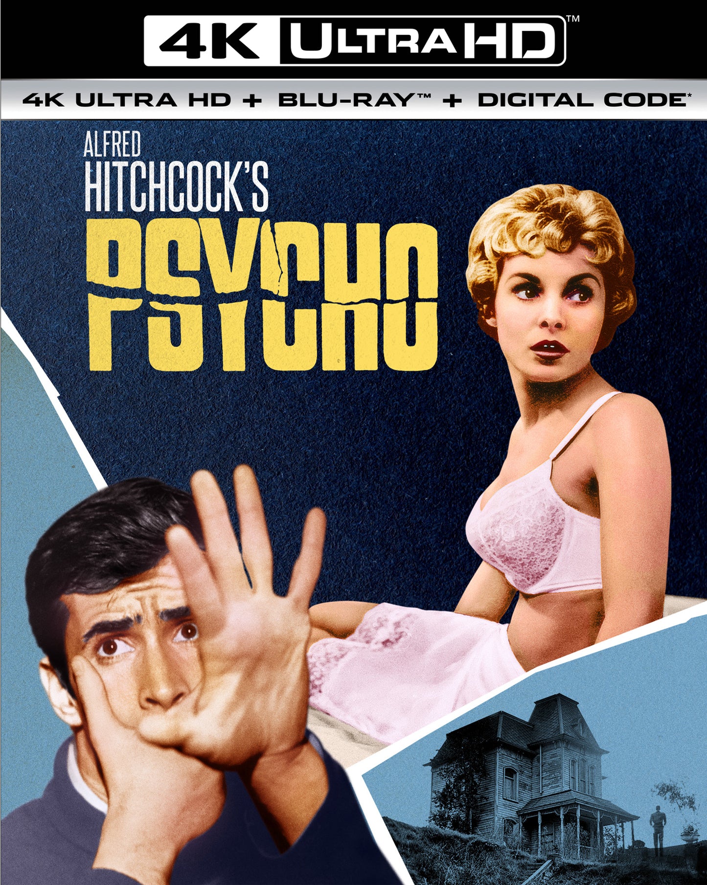 Psycho [Includes Digital Copy] [4K Ultra HD Blu-ray/Blu-ray] cover art