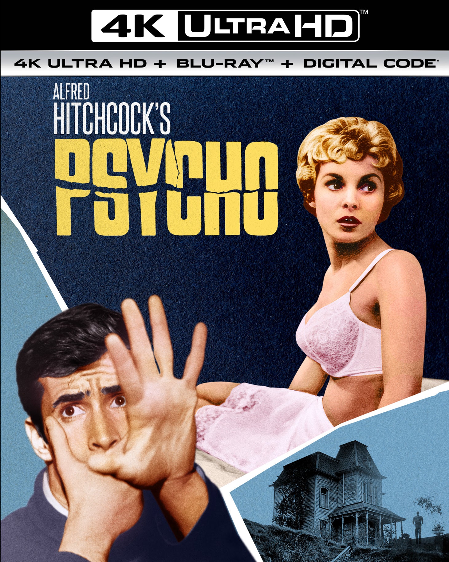 Psycho [Includes Digital Copy] [4K Ultra HD Blu-ray/Blu-ray] cover art