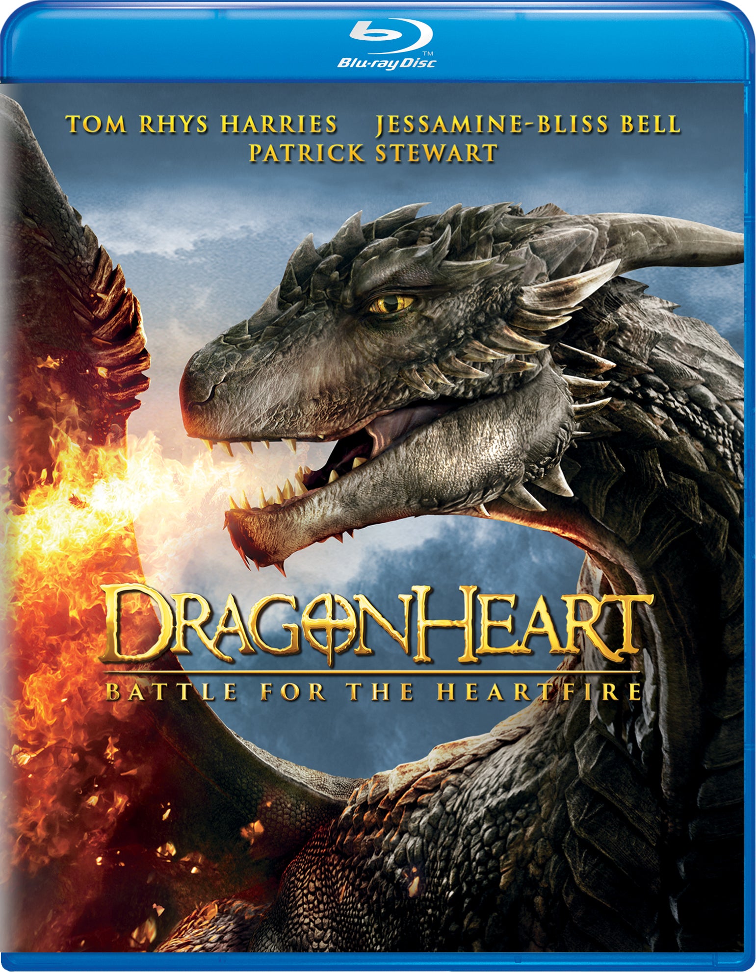 Dragonheart: Battle for the Heartfire [Blu-ray] cover art