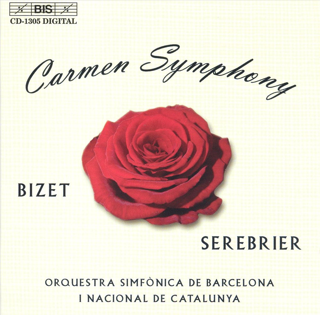 Bizet, Serebrier: Carmen Symphony cover art