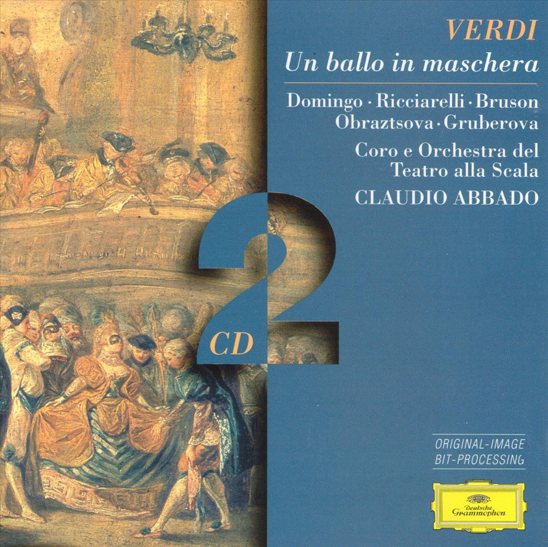 Verdi: Un Ballo in maschera cover art