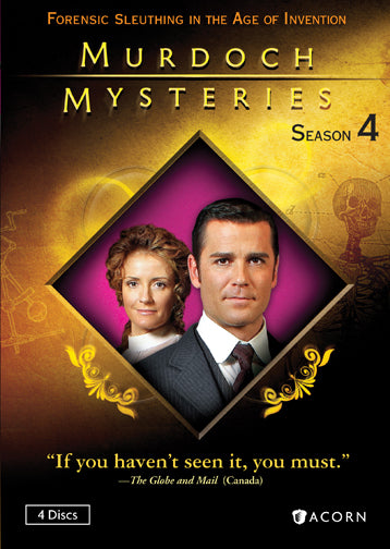 Murdoch Mysteries: Season 4 [4 Discs] cover art