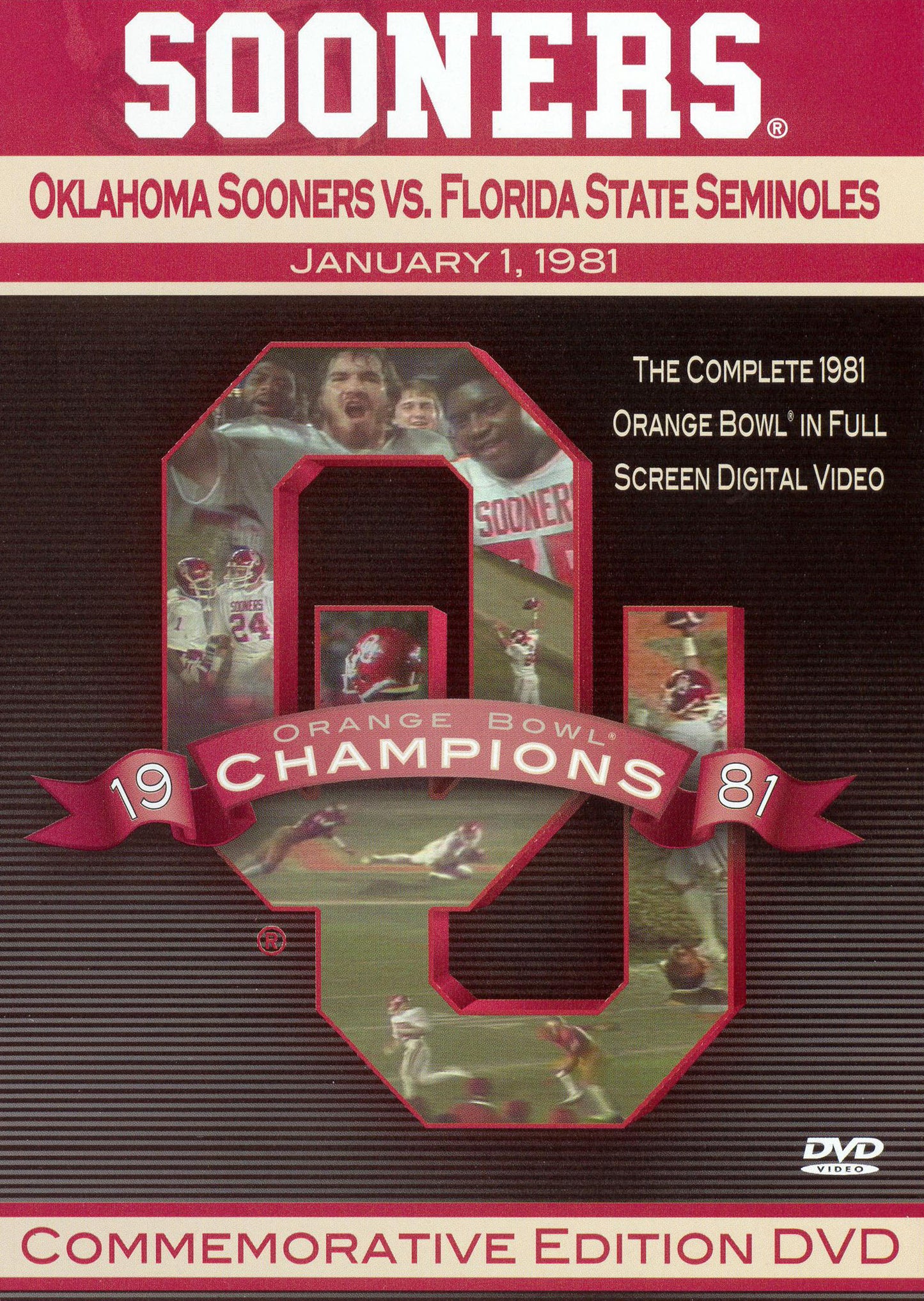 1981 Orange Bowl: Oklahoma Vs. Florida State [Commemorative Edition DVD] cover art