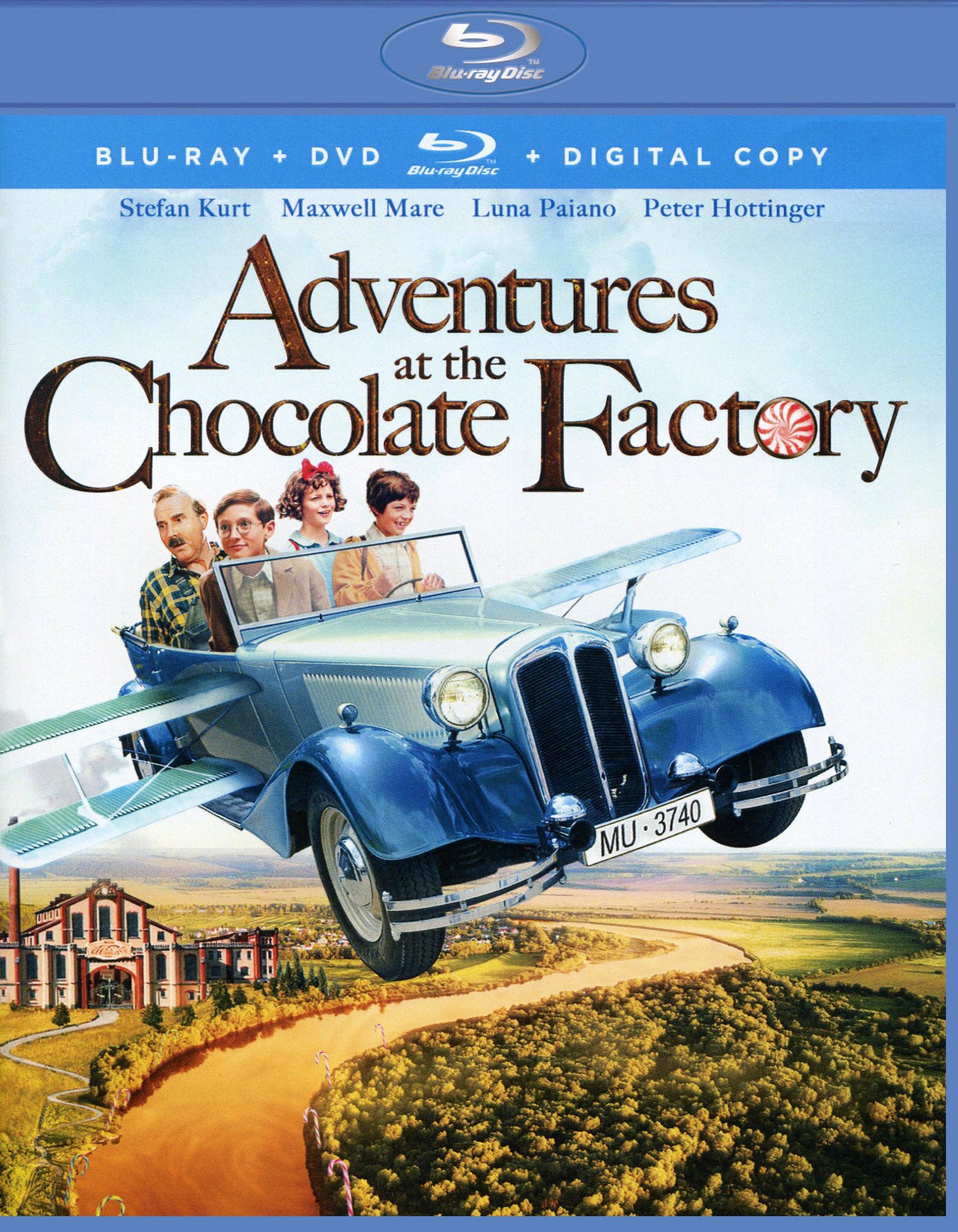Adventures at the Chocolate Factory [Blu-ray/DVD] [2 Discs] cover art