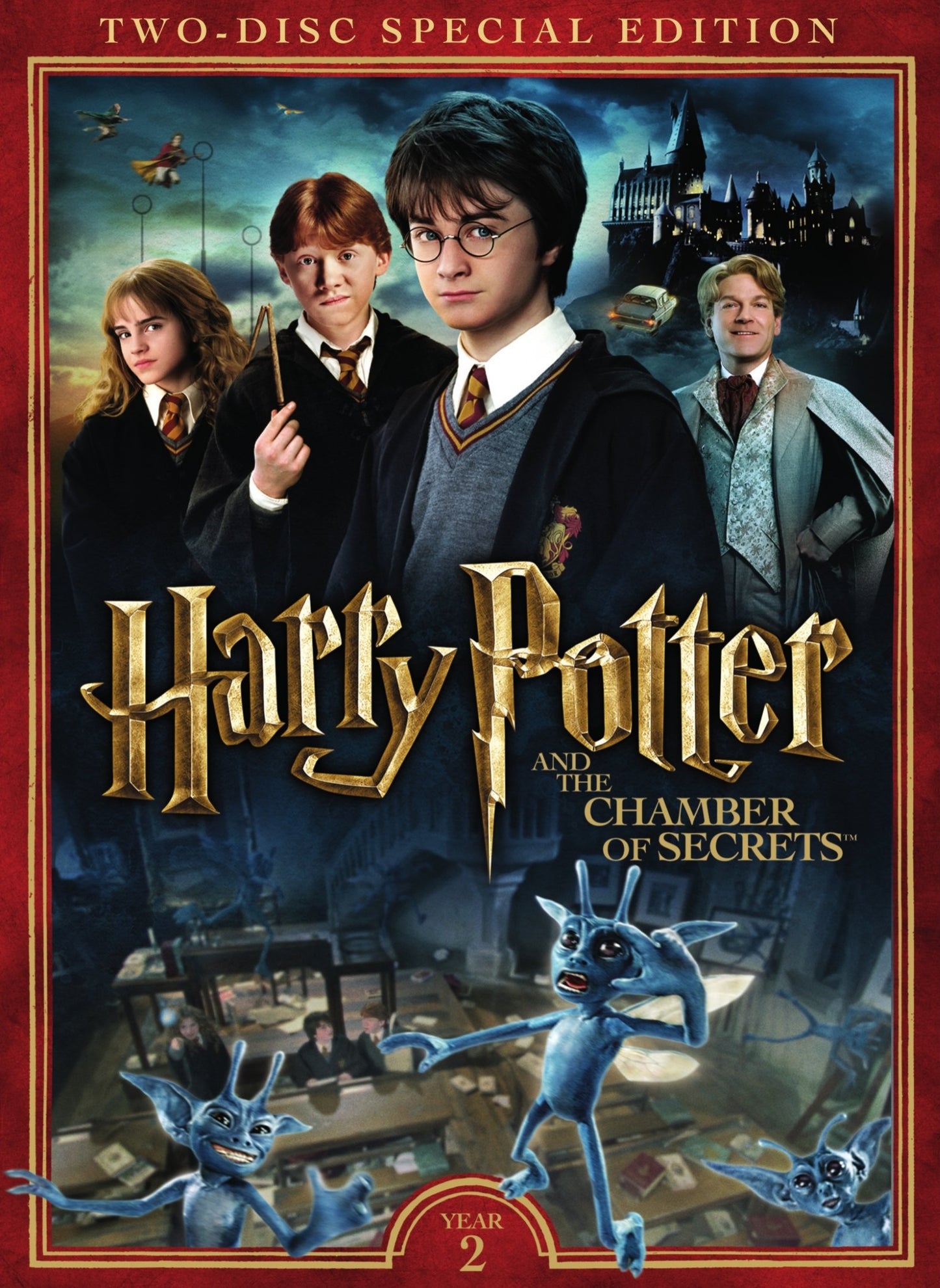 Harry Potter and the Chamber of Secrets [2 Discs] cover art
