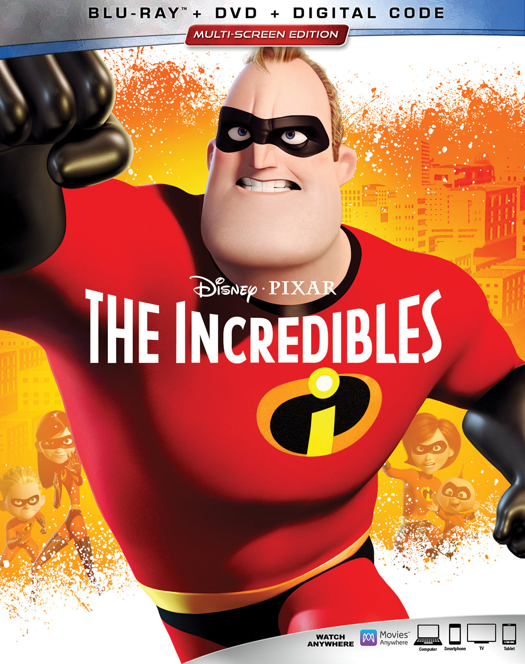 Incredibles [Includes Digital Copy] [Blu-ray/DVD] cover art