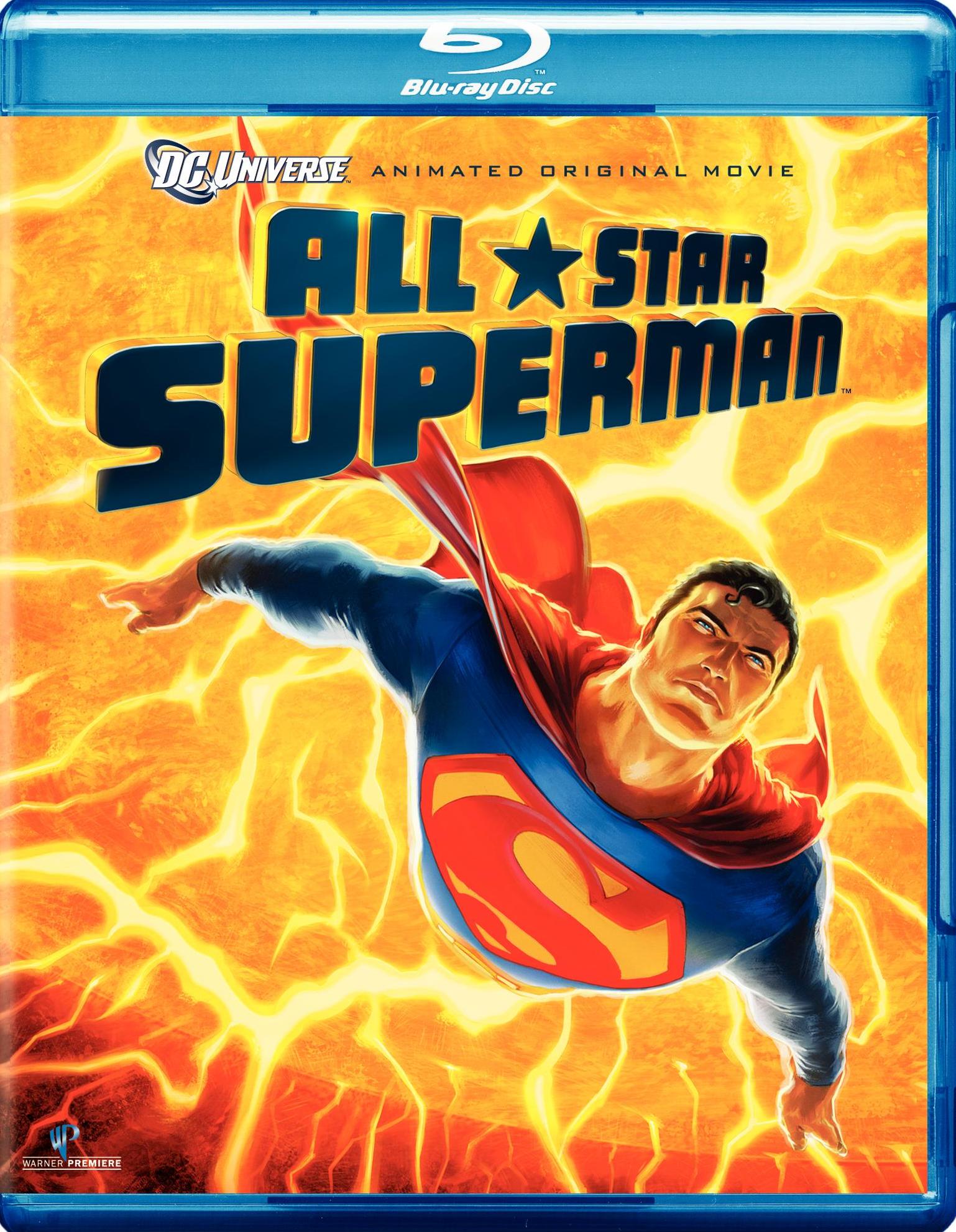 All-Star Superman [2 Discs] [Blu-ray/DVD] cover art