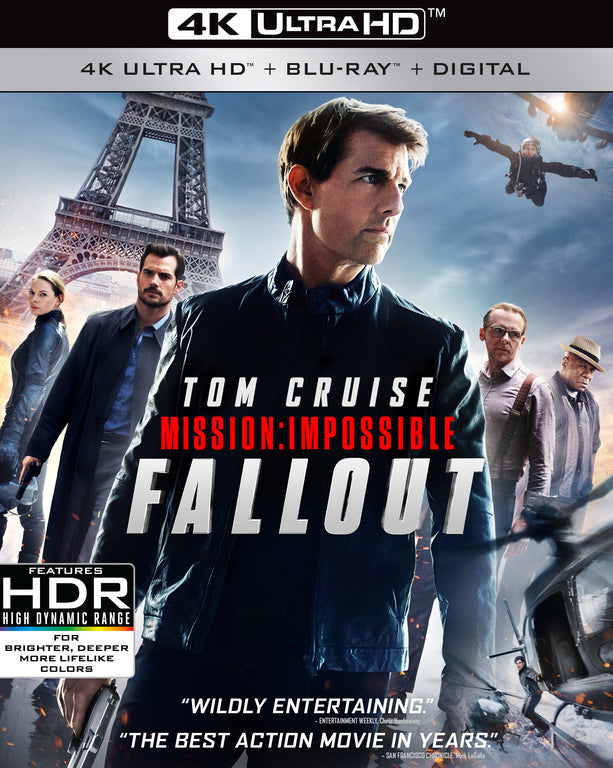 Mission: Impossible - Fallout [Includes Digital Copy] [4K Ultra HD Blu-rayBlu-ray] cover art