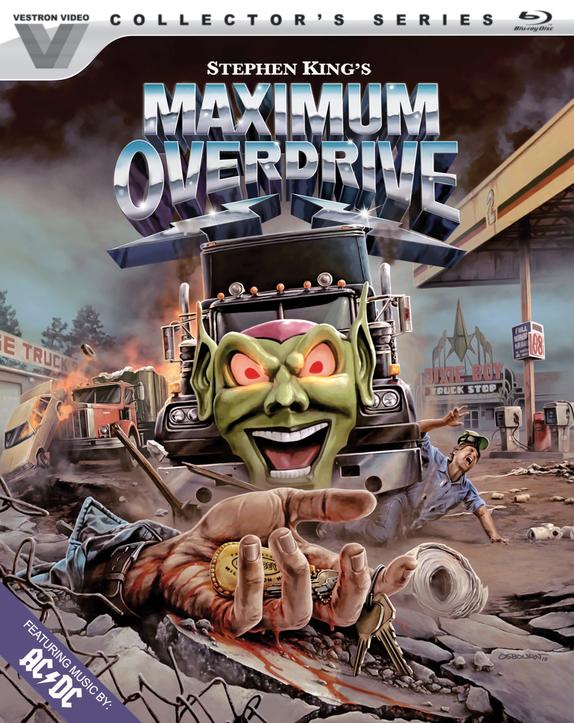 Maximum Overdrive [Blu-ray] cover art