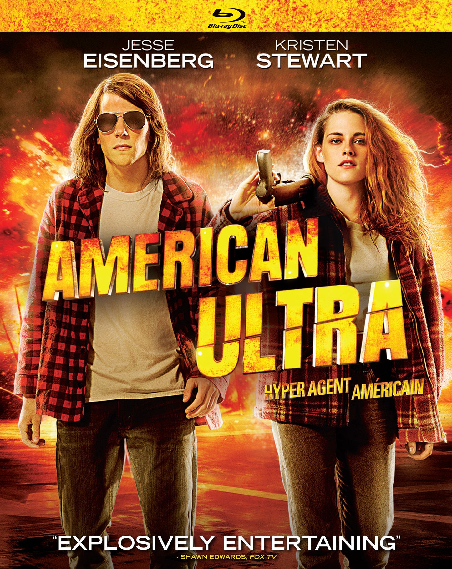 American Ultra [Blu-ray/DVD] cover art