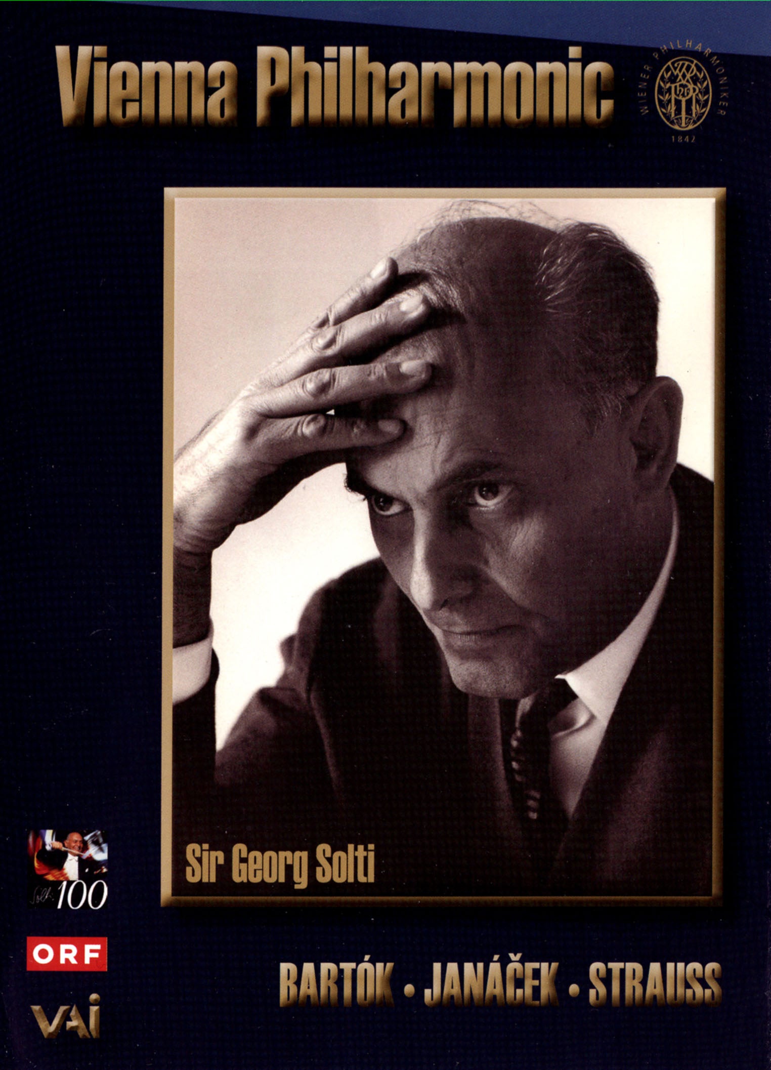 Strauss / Bartok - Vienna Philharmonic: Sir Georg Solti (1964) cover art