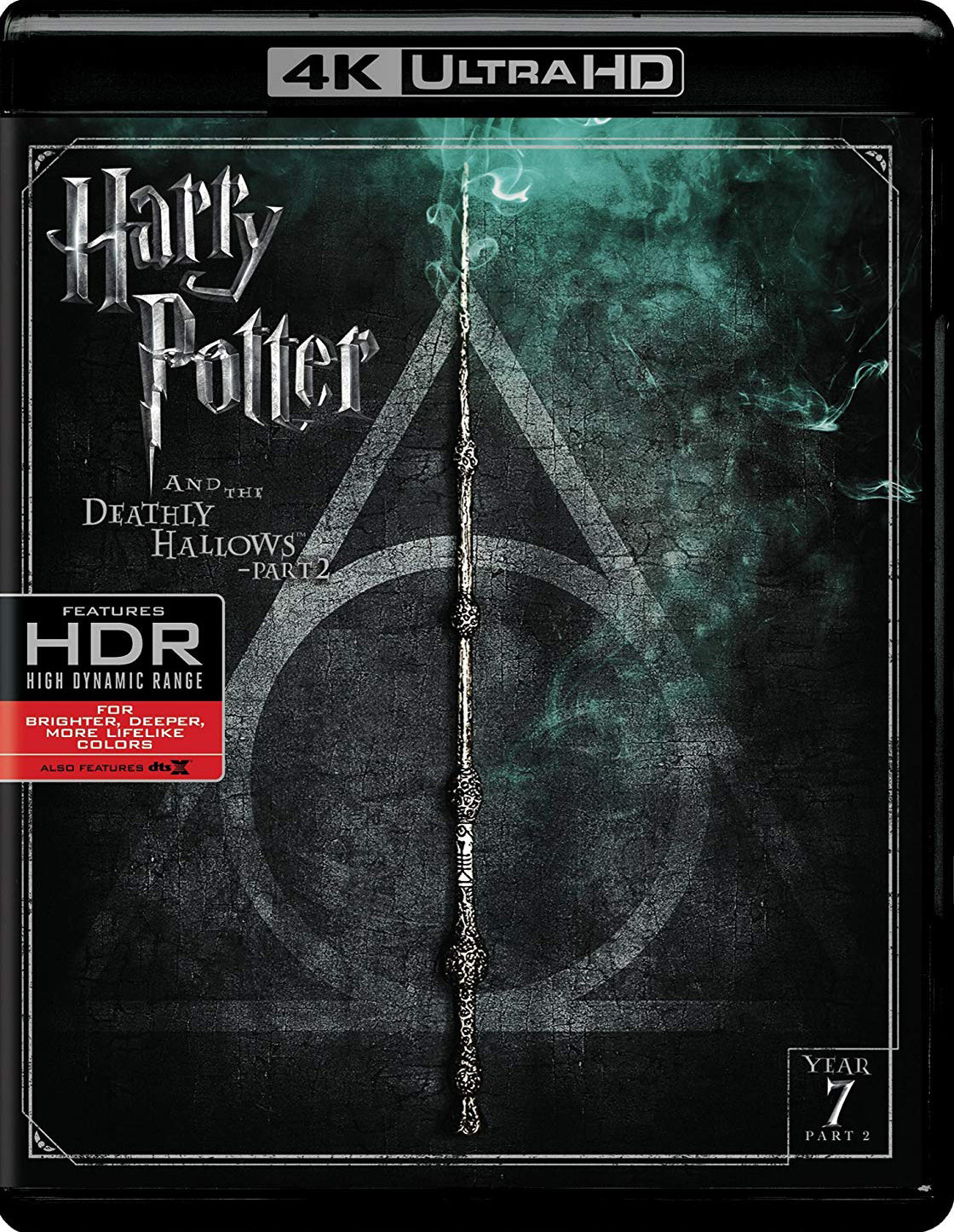 Harry Potter and the Deathly Hallows, Part 2 [4K Ultra HD Blu-ray/Blu-ray] cover art