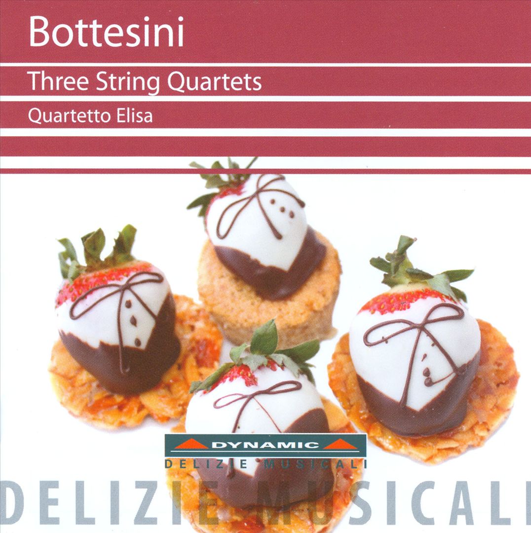 Bottesini: Three String Quartets cover art
