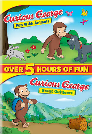 Curious George: Fun with Animals/The Great Outdoors cover art